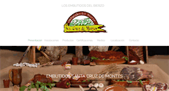 Desktop Screenshot of embutidosantacruz.com